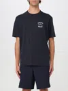 Emporio Armani Asv Jersey T-shirt With ‘let The Sea Set You Free' Embroidery