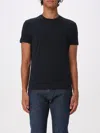 Emporio Armani T-shirt  Men Color Navy In Black