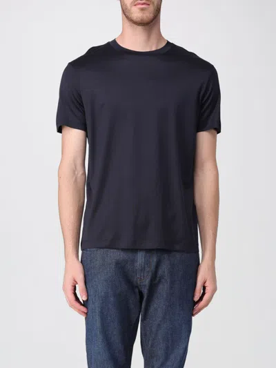 Emporio Armani T-shirt  Men Color Navy In Blue