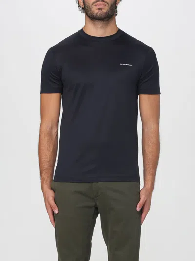 EMPORIO ARMANI T-SHIRT EMPORIO ARMANI MEN COLOR NAVY,434902045