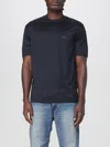 Emporio Armani T-shirt  Men Color Navy In Blue
