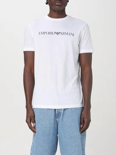 EMPORIO ARMANI T-SHIRT EMPORIO ARMANI MEN COLOR WHITE,422334001