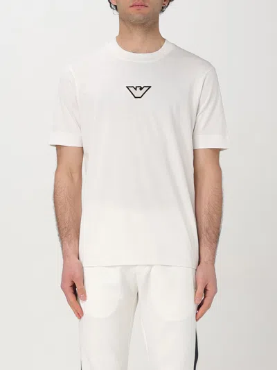 EMPORIO ARMANI T-SHIRT EMPORIO ARMANI MEN COLOR WHITE,G53889001