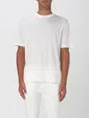 Emporio Armani T-shirt  Men Color White In White