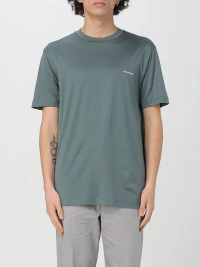 Emporio Armani T-shirt  Men Color Green In Green