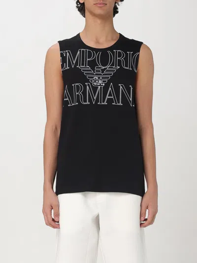 Emporio Armani T-shirt  Swimwear Men Color Black