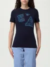 Emporio Armani T-shirt  Damen Farbe Blau