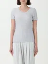 Emporio Armani T-shirt  Woman Color Silver