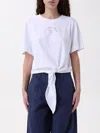 Emporio Armani T-shirt  Woman Color White In White