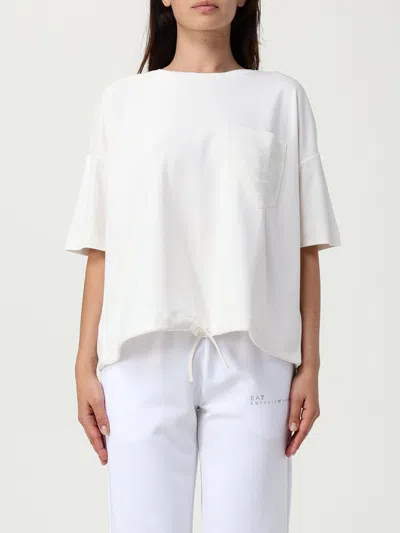 Emporio Armani T-shirt  Damen Farbe Weiss In White