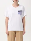 EMPORIO ARMANI T-SHIRT EMPORIO ARMANI WOMAN COLOR WHITE,G31727001
