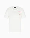 Emporio Armani T-shirt En Jersey Capsule Saint-valentin Asv