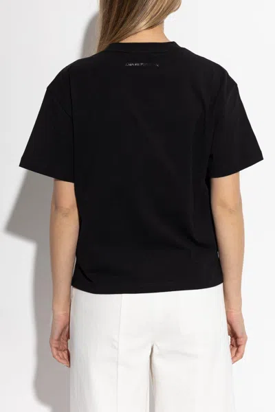 Emporio Armani T-shirt From The Sustainability Collection In Black