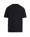 Emporio Armani T-shirt In Cotone Blu Navy In Black