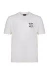 Emporio Armani T Shirt Made Of Cotton. In White
