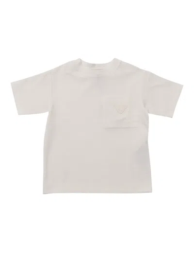 Emporio Armani Kids' T-shirt In Neutral