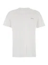 Emporio Armani White T-shirt With Logo On The Left Front In White