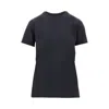 Emporio Armani T-shirt With Logo Embroidery In Blue