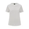 EMPORIO ARMANI T-SHIRT WITH LOGO EMBROIDERY