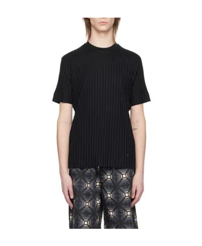 Emporio Armani T-shirt With Round Neck In Black