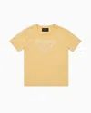 Emporio Armani Kids' T-shirts In Orange