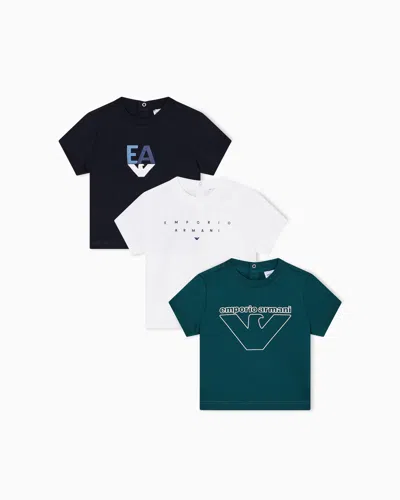 Emporio Armani Kids' T-shirts In Multi