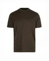 Emporio Armani T-shirt Girocollo Marrone In Brown
