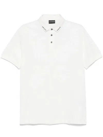 Emporio Armani T-shirts And Polos In White