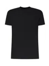 Emporio Armani Logo-patch Short-sleeved T-shirt In Black