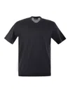 Emporio Armani T-shirts And Polos In Black
