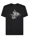 Emporio Armani Graphic-print T-shirt In Black