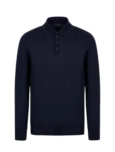 Emporio Armani T-shirts And Polos In Blue