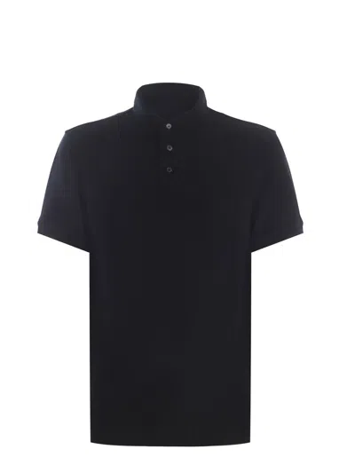 Emporio Armani T-shirts And Polos Blue In Black
