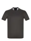 Emporio Armani T-shirts And Polos In Brown