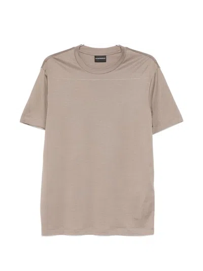 Emporio Armani T-shirts And Polos Dove Grey In Neutral