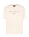 Emporio Armani Men's Logo T-shirt In White