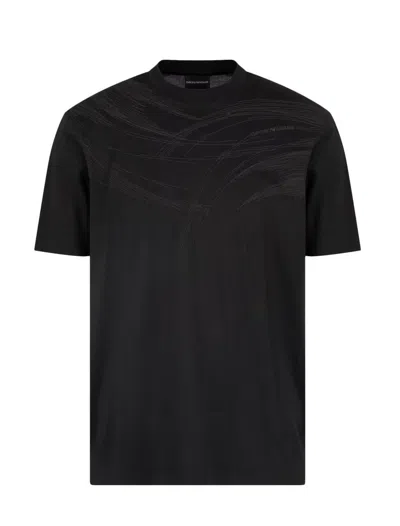 Emporio Armani T-shirt In Black