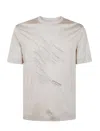 Emporio Armani T-shirt  Men Color Silver In Em001023 Silver Lining Dis 2