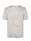 Emporio Armani T-shirt  Men Color Silver In Em001023 Silver Lining Dis 2