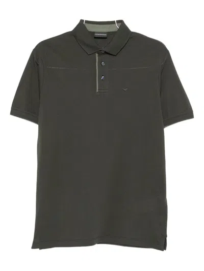 Emporio Armani T-shirts And Polos Green