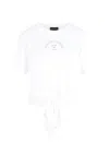 Emporio Armani Women's T-shirts And Polos In Optical White