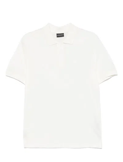 Emporio Armani T-shirts And Polos In Snow White