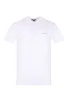 Emporio Armani Cotton Blend T-shirt In White