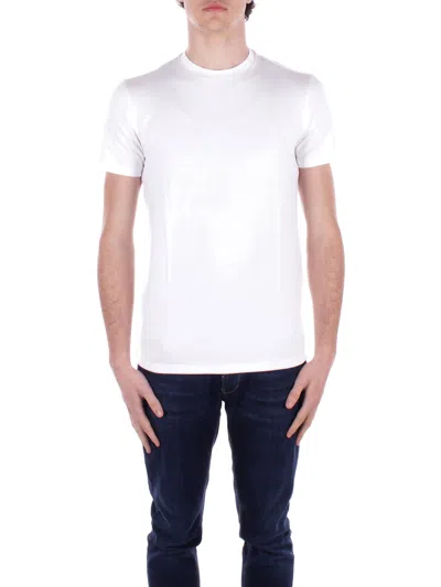 EMPORIO ARMANI EMPORIO ARMANI T-SHIRTS AND POLOS WHITE