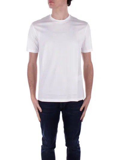 EMPORIO ARMANI EMPORIO ARMANI T-SHIRTS AND POLOS WHITE
