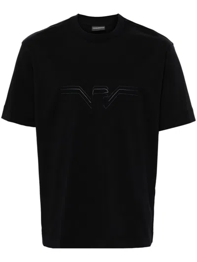 Emporio Armani T-shirts & Tops In Black