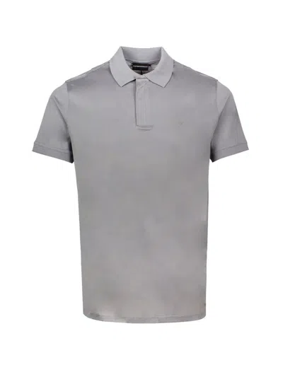 Emporio Armani T-shirts & Tops In Gray