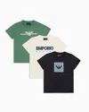 Emporio Armani Kids' T-shirts In Multi