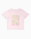 Emporio Armani Kids' T-shirts In Pink
