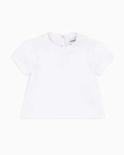 Emporio Armani Kids' T-shirts In White